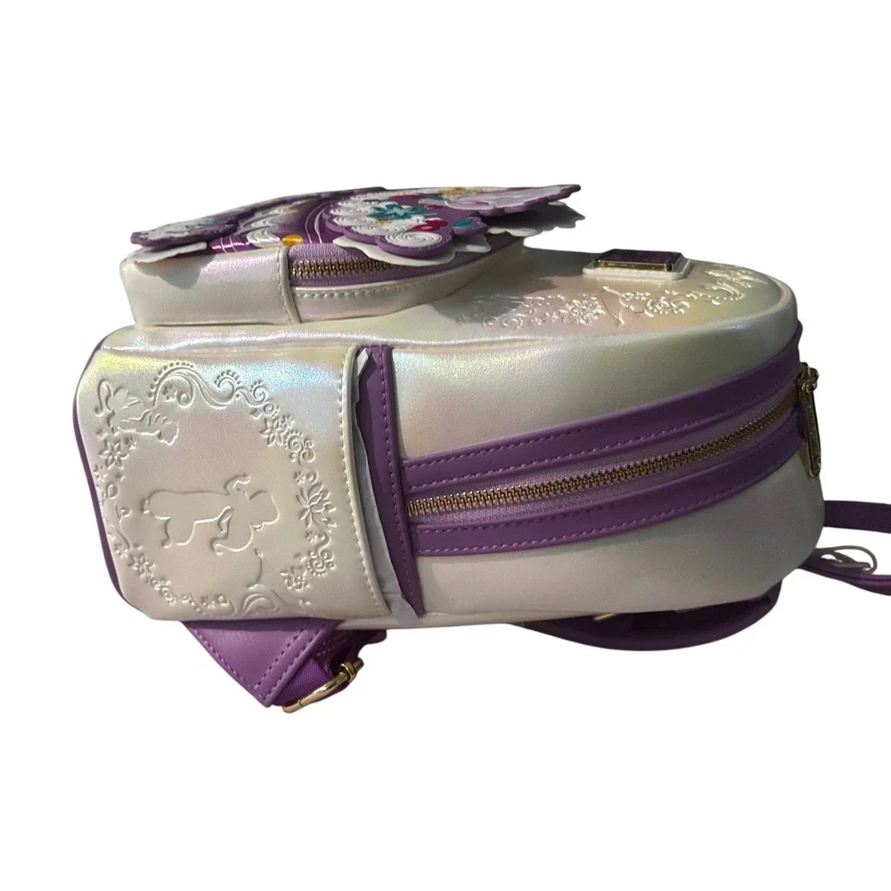 Loungefly Disney Aladdin Jasmine Iridescent Birthday Cake Mini Backpack Princess